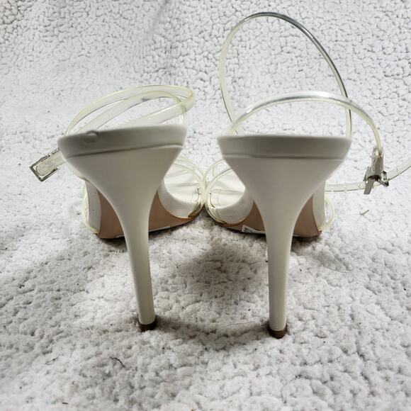 SCHUTZ AMELIA DELUXE NAPPA SANDAL STILETTO HEEL SIZE 10B - Picture 3 of 6